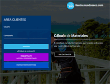 Tablet Screenshot of clientes.mundoseco.com.ar
